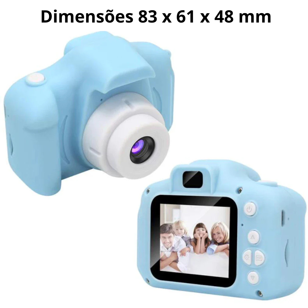Mini Câmera Digital Infantil - Click Kids - 50% OFF