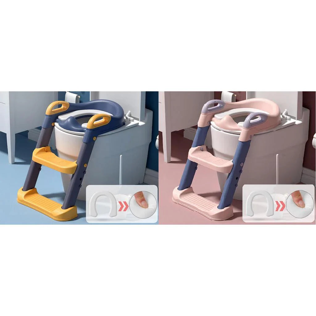 Assento Redutor Infantil com Escada – Autonomia e Segurança na Fase do Desfralde!
