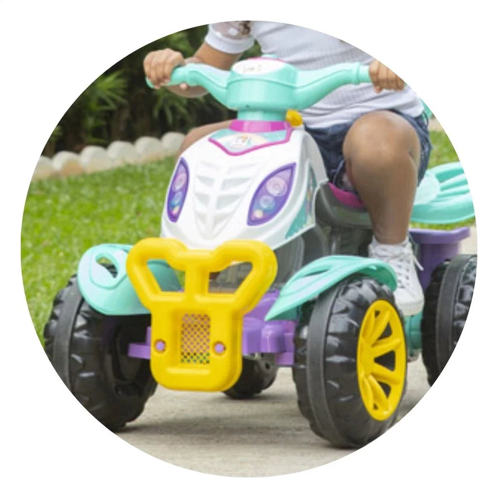 Quadriciclo Infantil 2 em 1 Maral - Aventura e Segurança para Crianças!