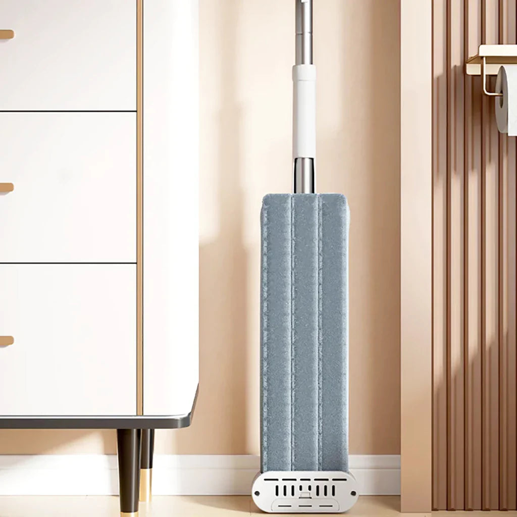 Esfregão Mop Rodo Mágico Retrátil Dobrável 360° – Praticidade e Limpeza Eficiente em Todos os Ambientes
