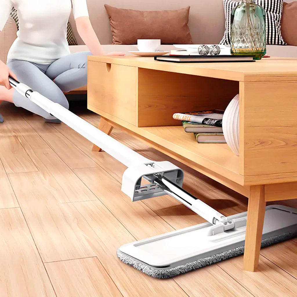 Esfregão Mop Rodo Mágico Retrátil Dobrável 360° – Praticidade e Limpeza Eficiente em Todos os Ambientes