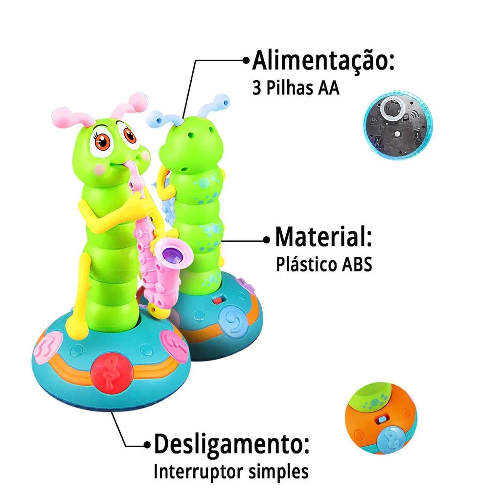 Lagarta Dançante Musical – Diversão e Magia Musical para a Criançada!