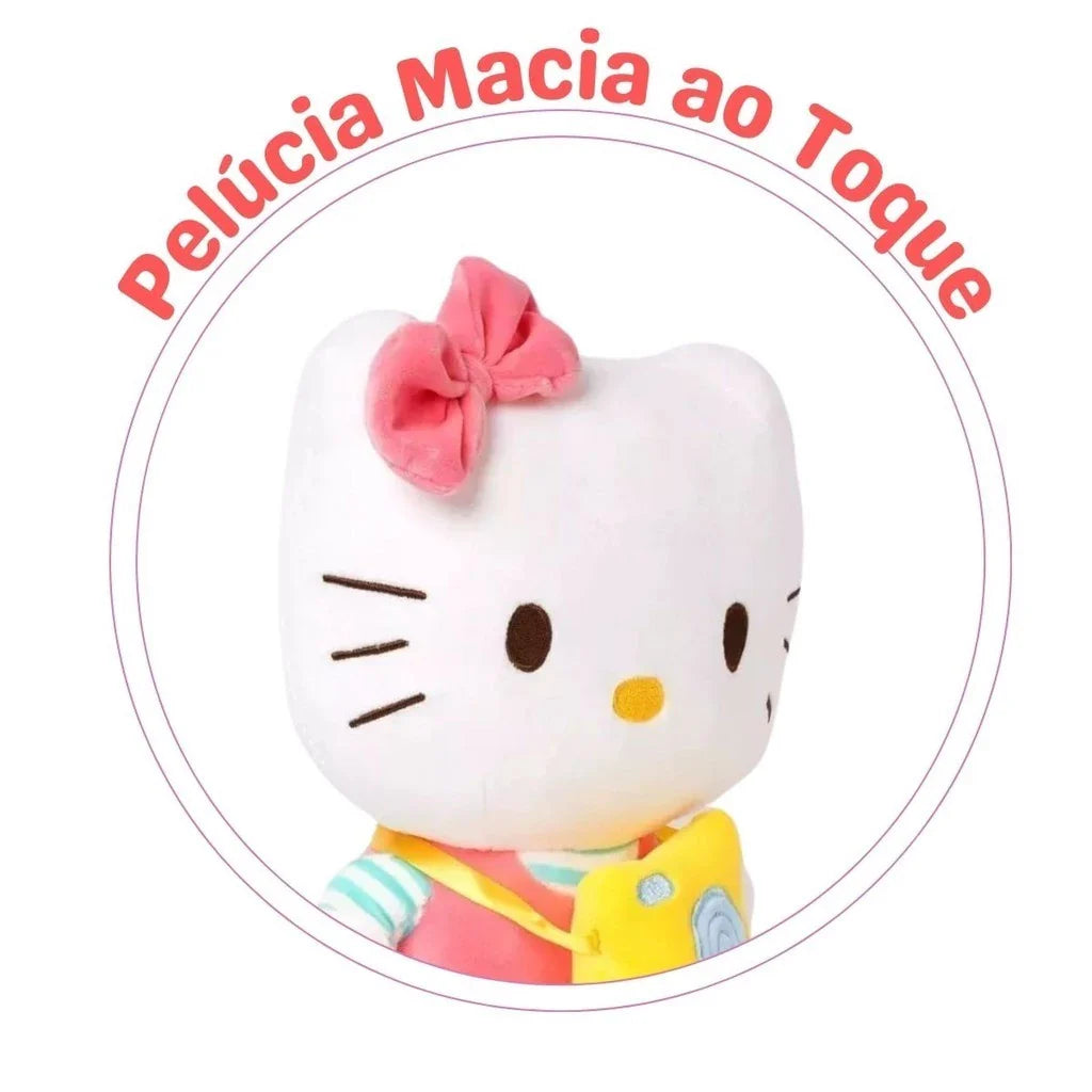 Pelúcia Hipoalergênica Hello Kitty – Maciez e Carinho em Cada Detalhe!