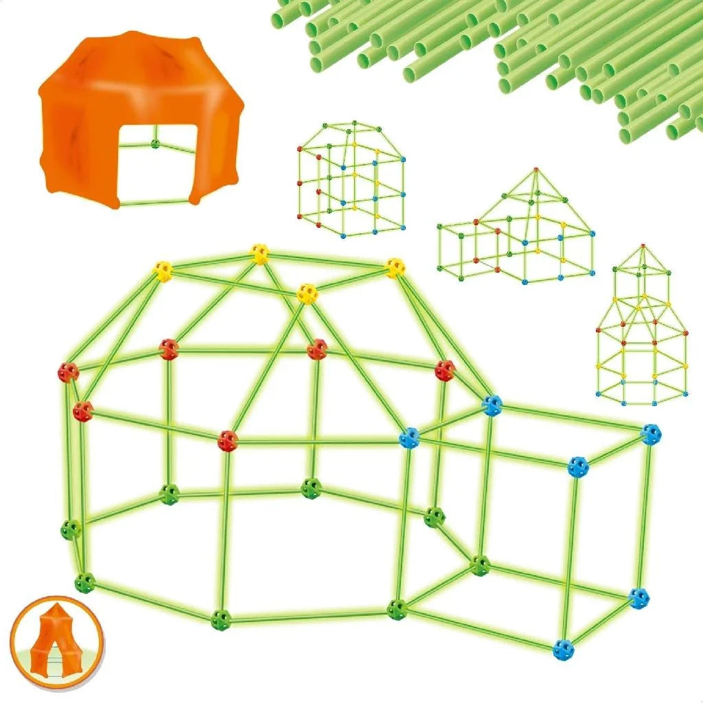 Barraca Infantil Cabana que Brilha no Escuro – Aventura e Magia para Crianças!