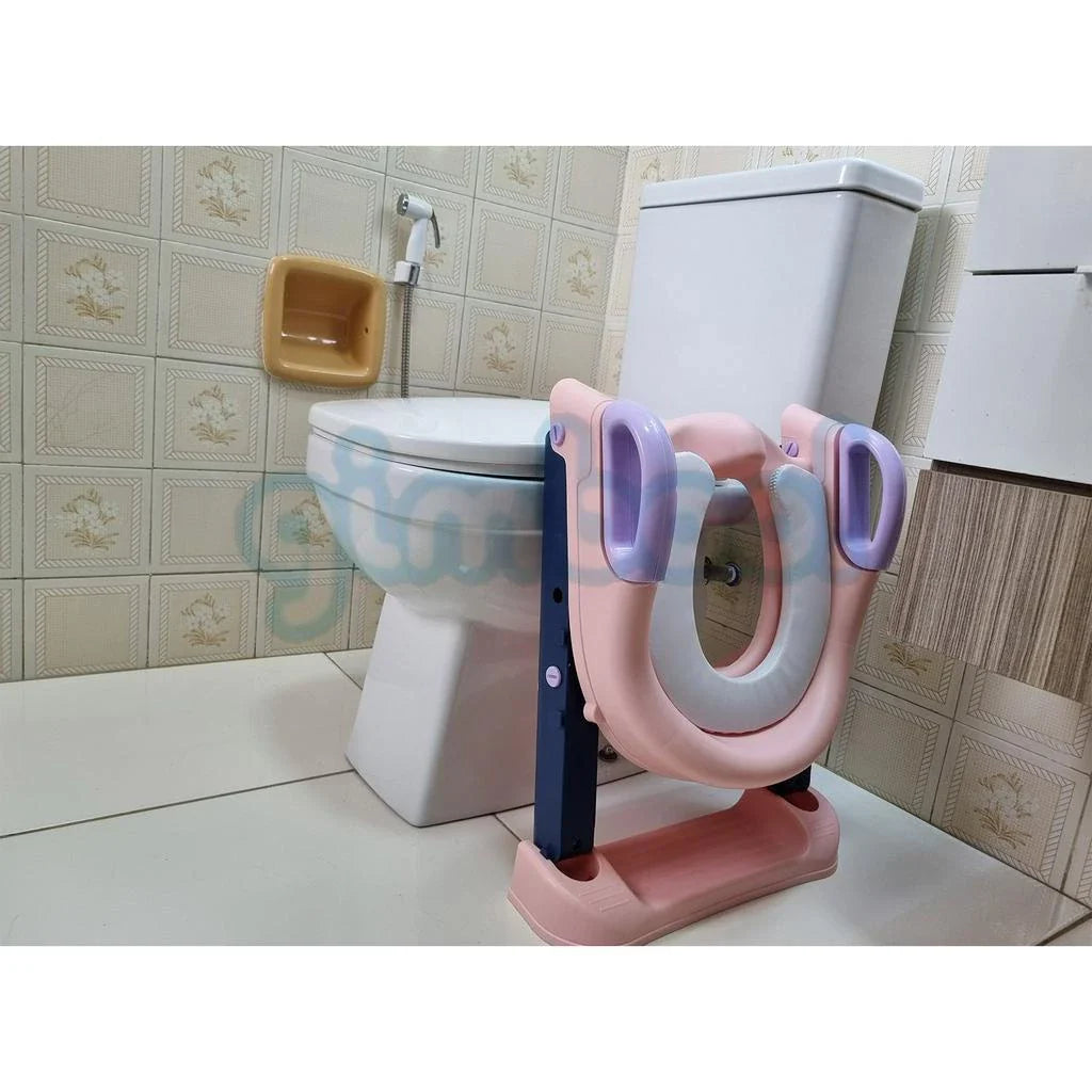 Assento Redutor Infantil com Escada – Autonomia e Segurança na Fase do Desfralde!