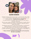 Luminária de desenhar Brilha Comigo + 7 canetas + paninho brinde