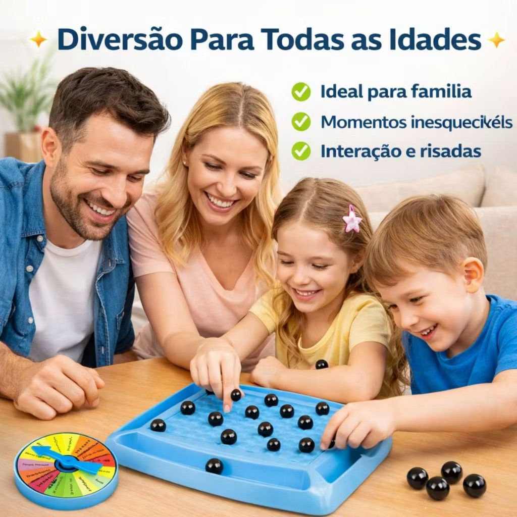 Jogo de Xadrez Magnético Interativo Para Criança e Adulto