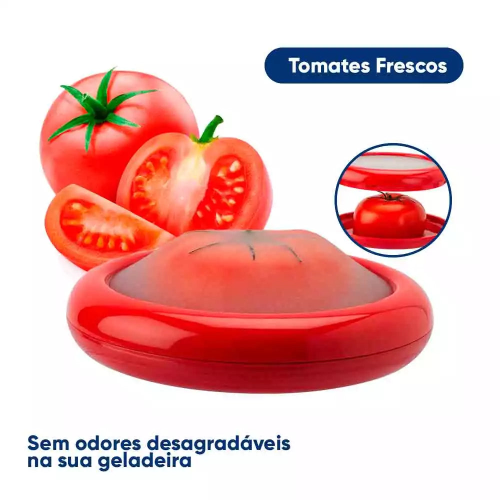 Protetor para Alimentos Joie em Silicone e Plástico – Praticidade e Frescor para sua Cozinha