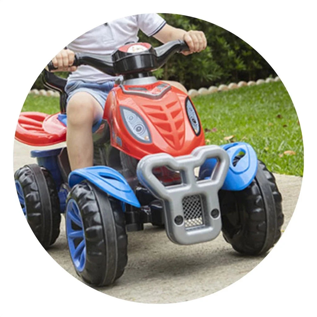 Quadriciclo Infantil 2 em 1 Maral - Aventura e Segurança para Crianças!