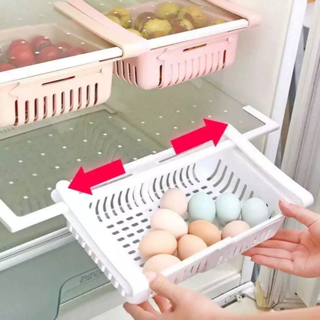 Cesto Organizador de Geladeira Multiuso