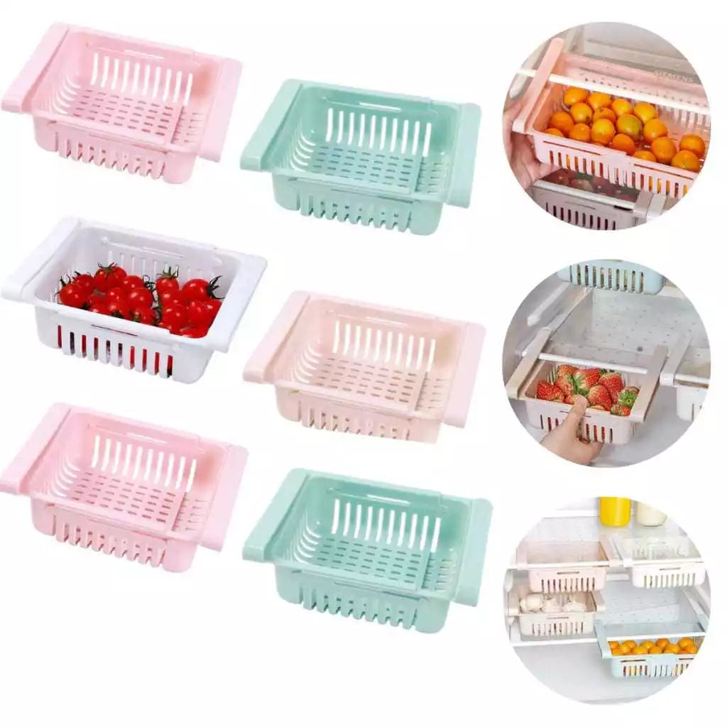 Cesto Organizador de Geladeira Multiuso