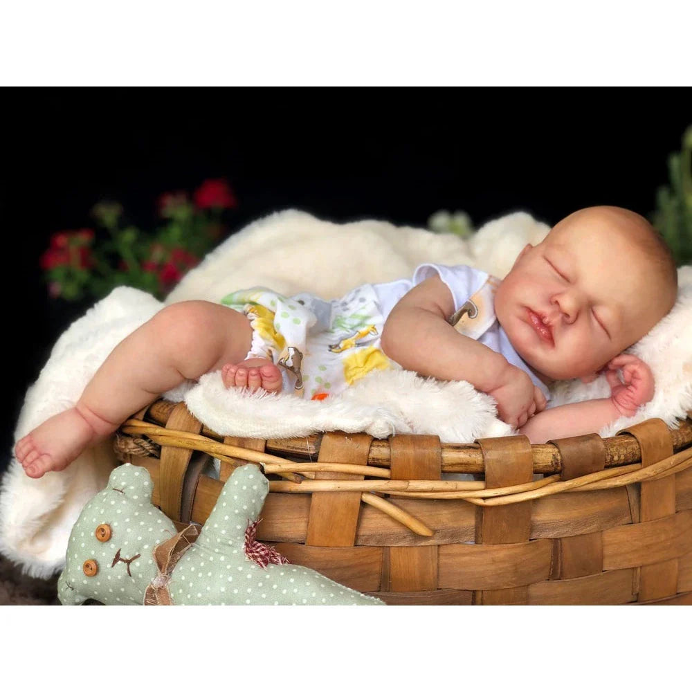 Bebê Reborn Realista Nacional - Pintado à Mão com Carinho e Detalhes Únicos!